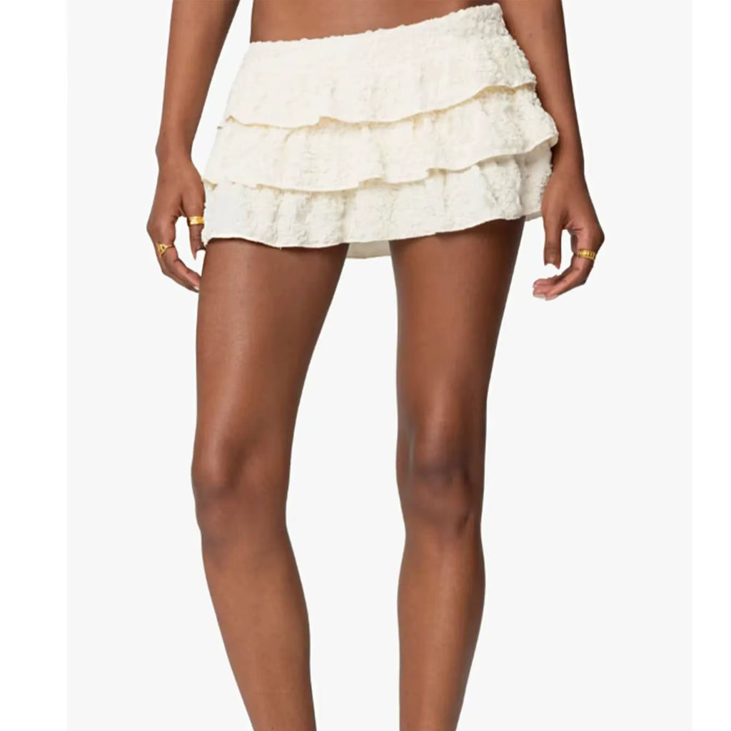 Dopamine Ballet Style Small Cake Group Women Spring Summer New Lean Legs Long Pleated Short Skirt Pompadour Skirt