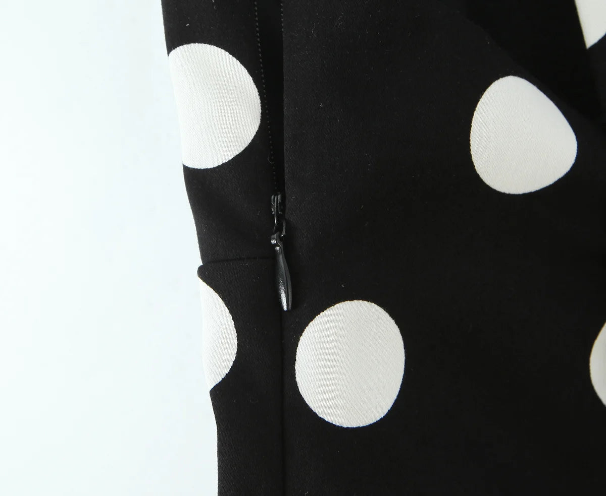 Polka Dot Halter Neck Top